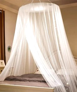 wit klamboe bed
